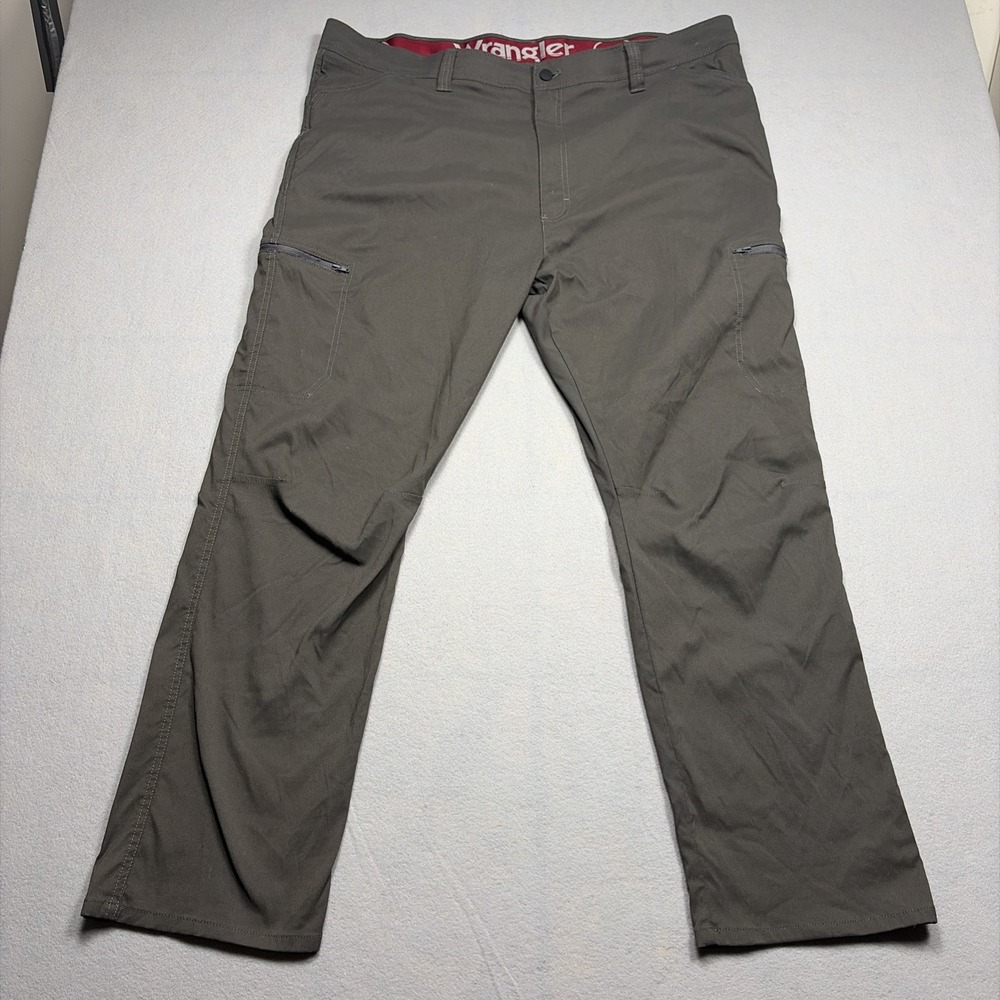 Wrangler Performance Outdoor Pants Men 44x30 Grey Hiking Active 10NW788AS